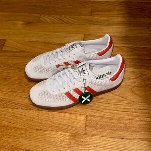 ADIDAS SAMBA OG CRYSTAL WHITE PRELOVED RED